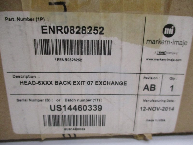MARKEM IMAJE ENR0828252 UNMP