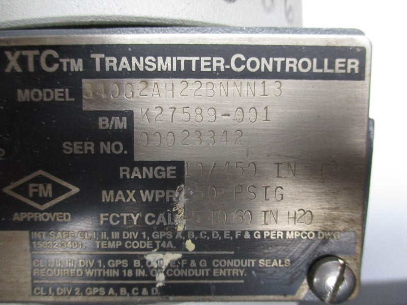 MOORE 340G2AH22BNNN13 10-450PSI UNMP