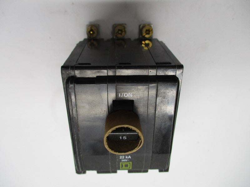 SQUARE D QOB315VH 240V 15A (PKG OF 3) NSMP