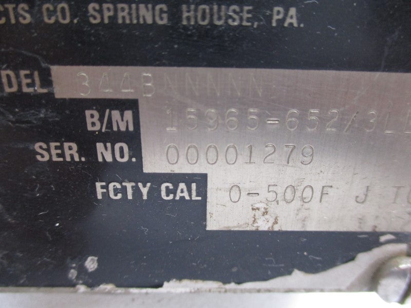 MOORE 344BNNNNN 0-500PSI UNMP