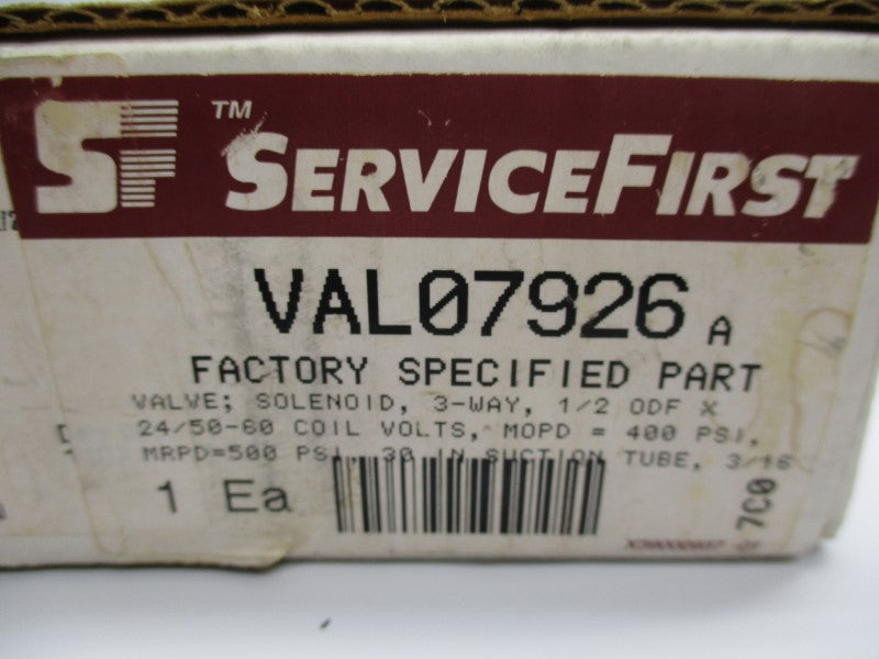 SPORLAN VAL07926 24V 500PSI 1/2" NSMP