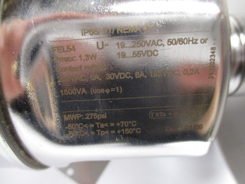 ENDRESS+HAUSER FTL50H-UAL2AC4E6C 19-250VAC 6A 275PSI NSNP