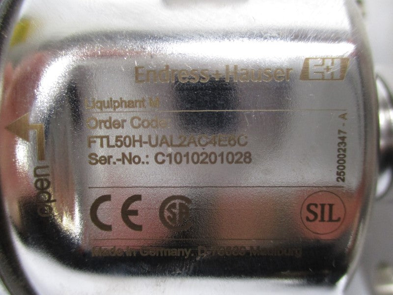 ENDRESS+HAUSER FTL50H-UAL2AC4E6C 19-250VAC 6A 275PSI NSNP