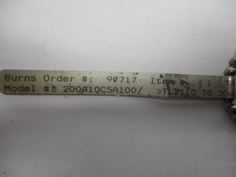 BURNS 200A10C5A100 NSNP