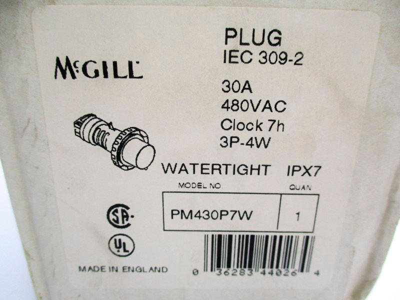 MCGILL PM430P7W 480VAC 30A (AS PICTURED) NSMP