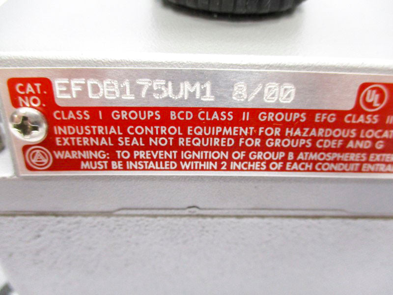 APPLETON EFDB175UM1 600VAC NSMP