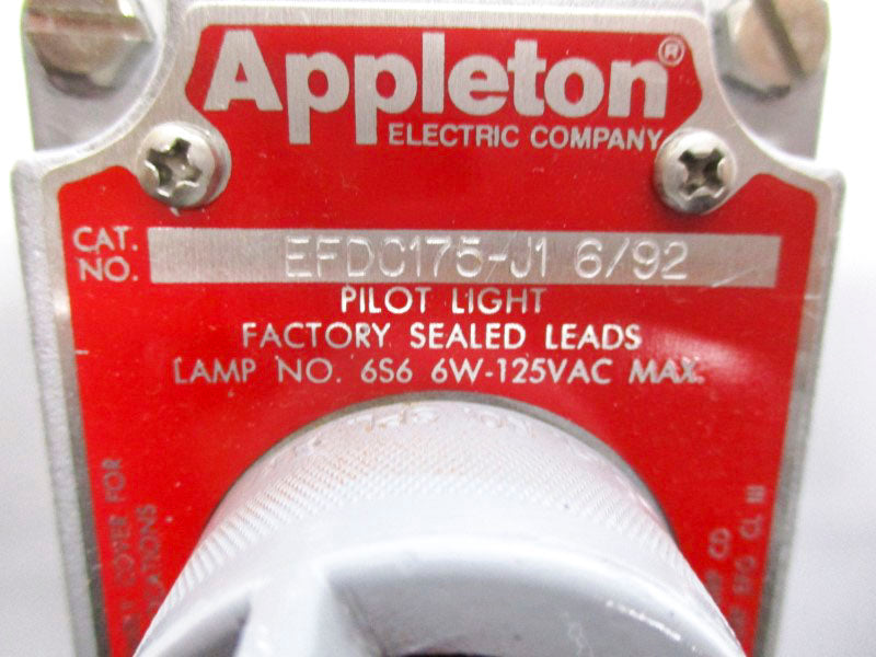 APPLETON EFDC175J1 125VAC 3/4" NSMP