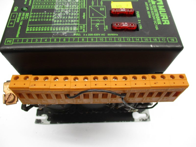 MURR ELEKTRONIK MDG10-208-520 85794 24VDC 10A UNMP