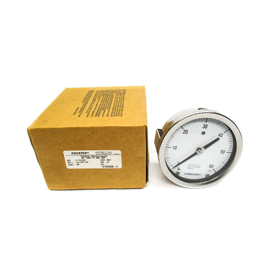 ASHCROFT 45-1009-S-02B-60# 0-60PSI NSMP