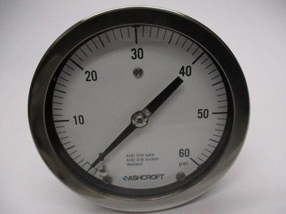 ASHCROFT 45-1009-S-02B-60# 0-60PSI NSMP