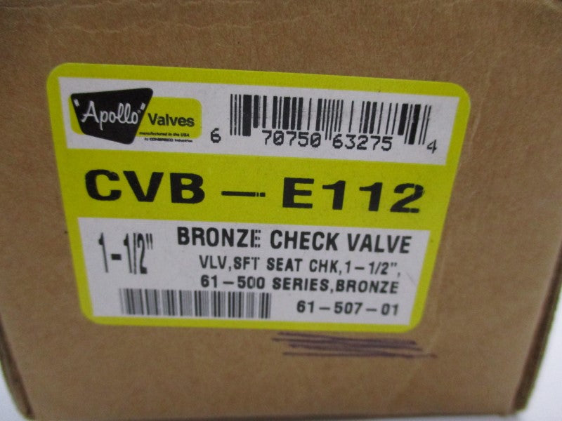 APOLLO CVB-E112 1-1/2" NSMP