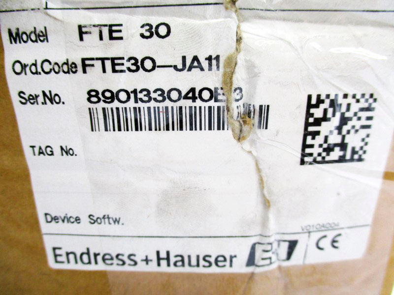 ENDRESS+HAUSER FTE30-JA11 20-28VDC 10A NSMP