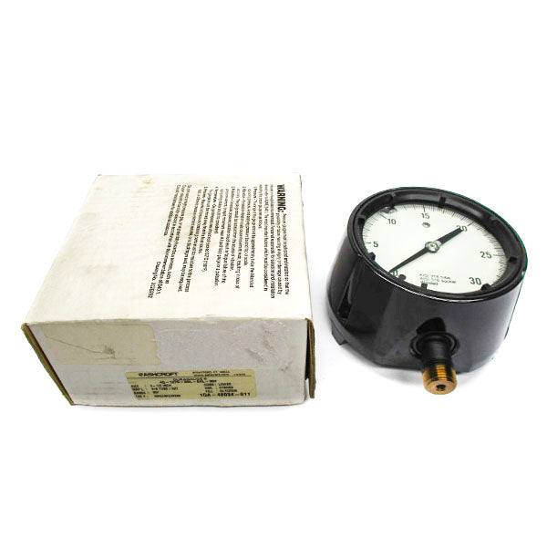ASHCROFT 45-1279-SSL-04L-30# 0-30PSI 4-1/2" NSMP
