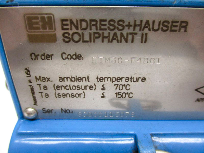 ENDRESS+HAUSER FTM30-F4BB1 19-253V 6A UNMP