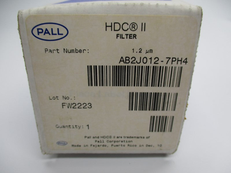 PALL AB2J012-7PH4 NSMP