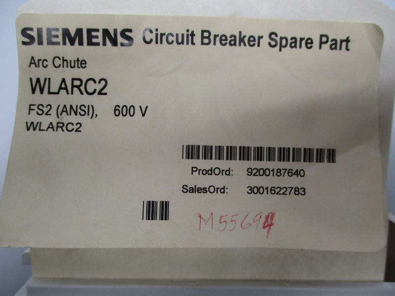SIEMENS WLARC2 600V NSNP