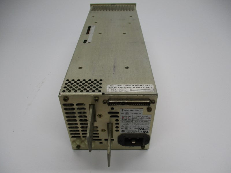 KEPCO HSP5-200MR 100/250VAC 12.8/5.1A UNMP