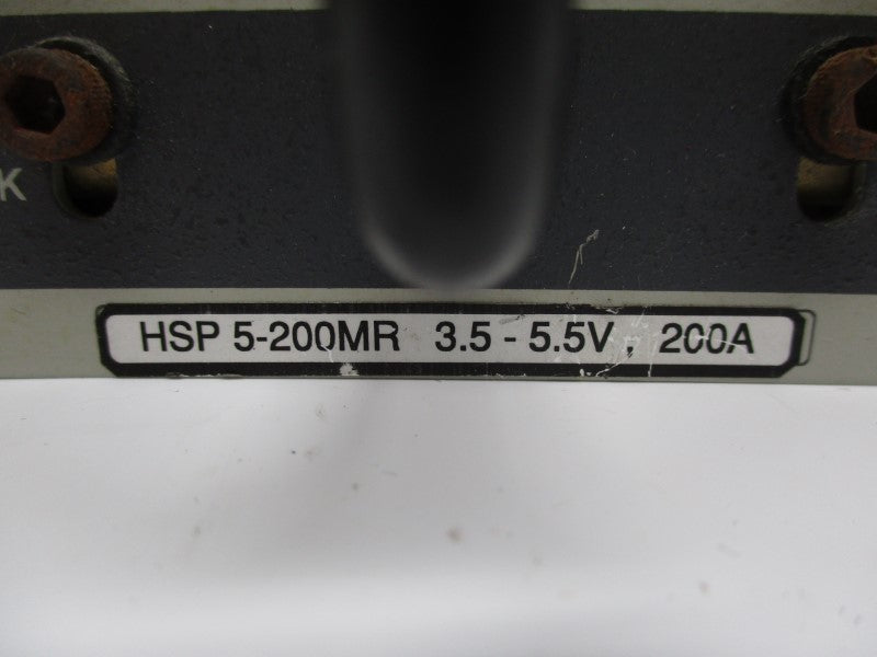 KEPCO HSP5-200MR 100/250VAC 12.8/5.1A UNMP