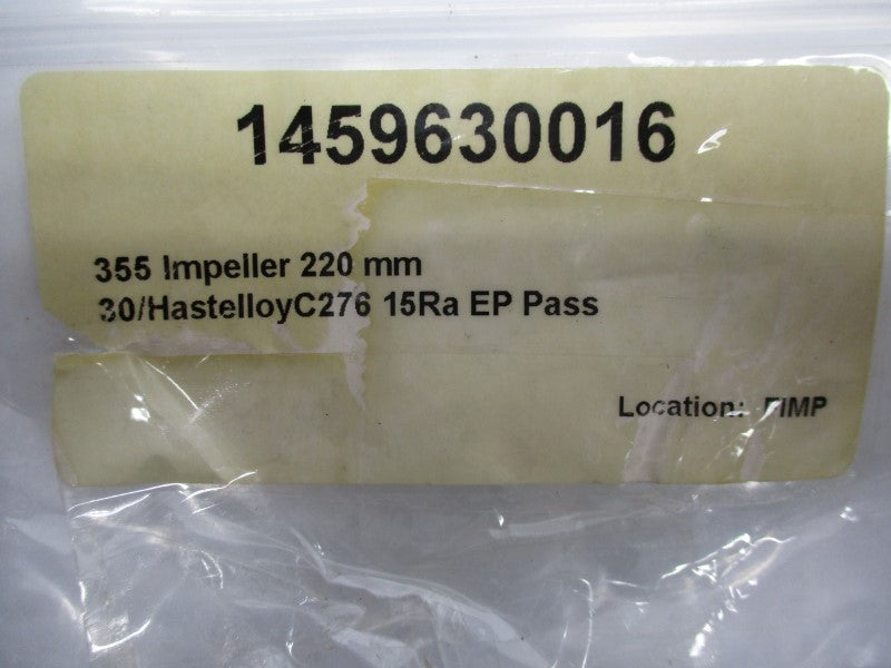 IMPELLER 1459630016 383007-C276 NSNP
