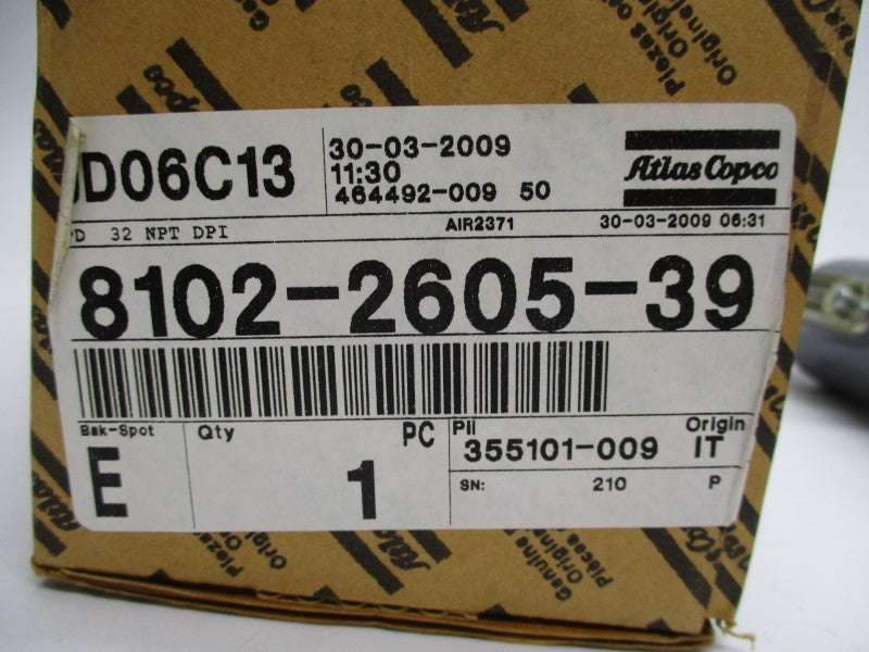 ATLAS COPCO 8102-2605-39 232PSI NSMP