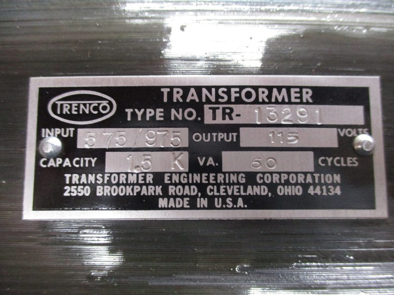 TRENCO TR-13291 575/975V UNMP