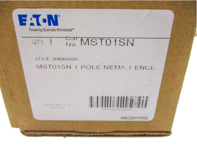 EATON MST01SN 369D454G01 115-277VAC NSMP