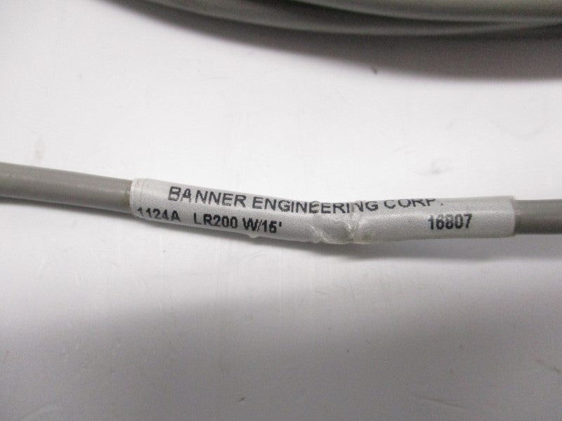 BANNER ENGINEERING 16807 LR200W/15' NSMP