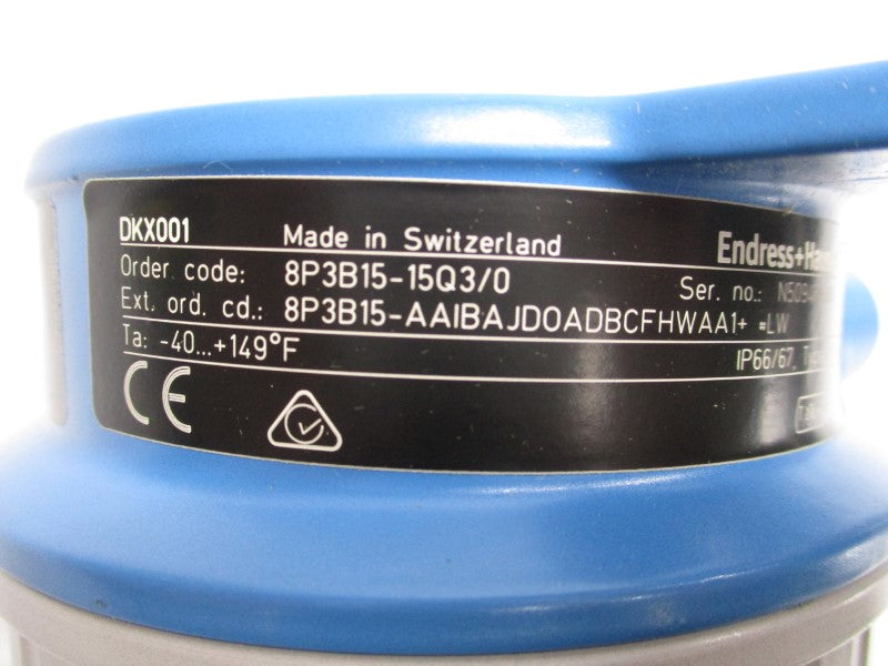 ENDRESS+HAUSER 8P3B15-15Q3/0-AAIBAJD0ADBCFHWAA1+EBJAJELW 85-264VAC NSMP