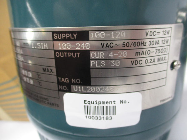 YOKOGAWA AXF040H-E1AL1N-HAB1-21B/SCT/L2 100-240VAC 0.2A NSMP
