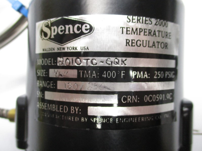 SPENCE 2010TC-GQK 1/2" NSNP