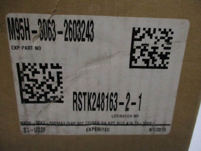 FISHER MR95HT M95H-3063-2603243 15-100PSI 1" NSMP