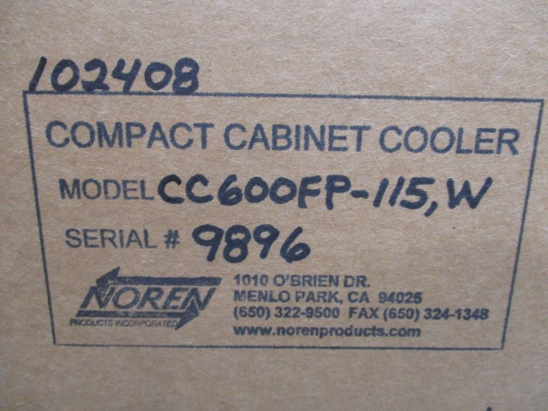NOREN PRODUCTS CC600FP-115.W NSMP