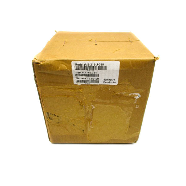 SPRAGUE PRODUCTS S-216-J-035 77895-81 NSFS