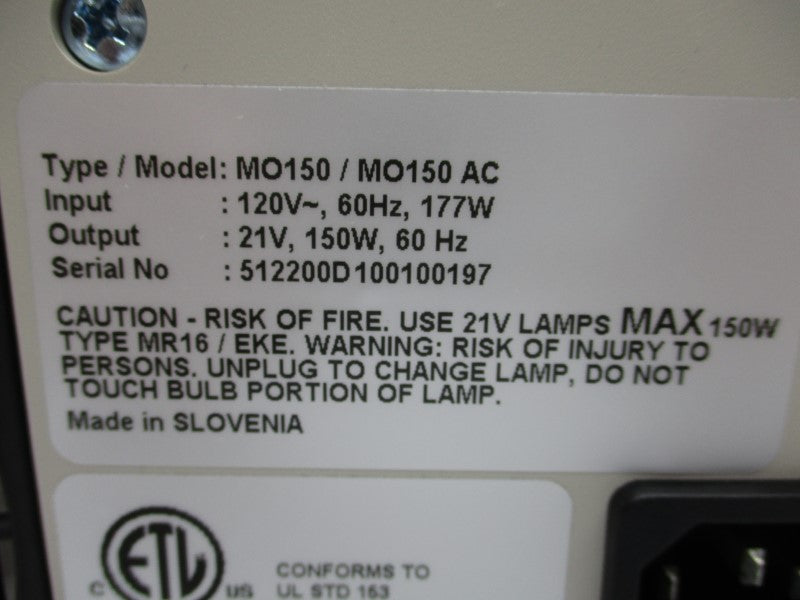 LJ STAR MO150 120V NSMP