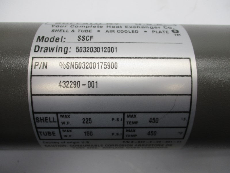 XYLEM SSCF 225PSI 1-1/4" NSMP
