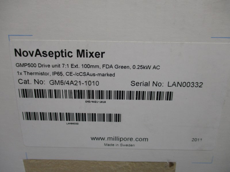 MILLIPORE GM5/4A21-1010 GMP500 NSMP