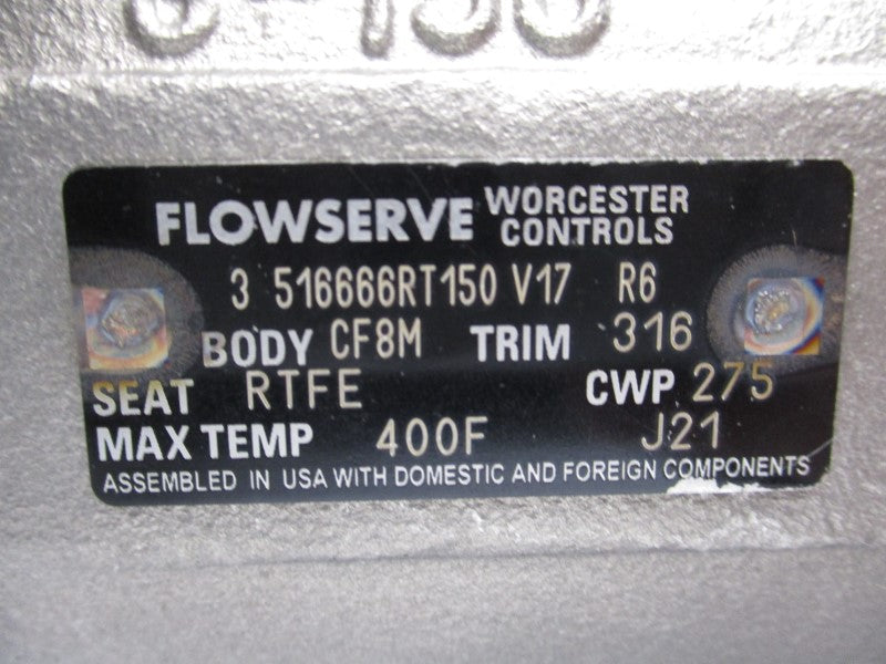 FLOWSERVE 3516666RT150V17R6 1" NSNP