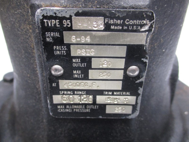 FISHER CONTROLS 95H-1354 60-120PSI 2-1/4" UNMP