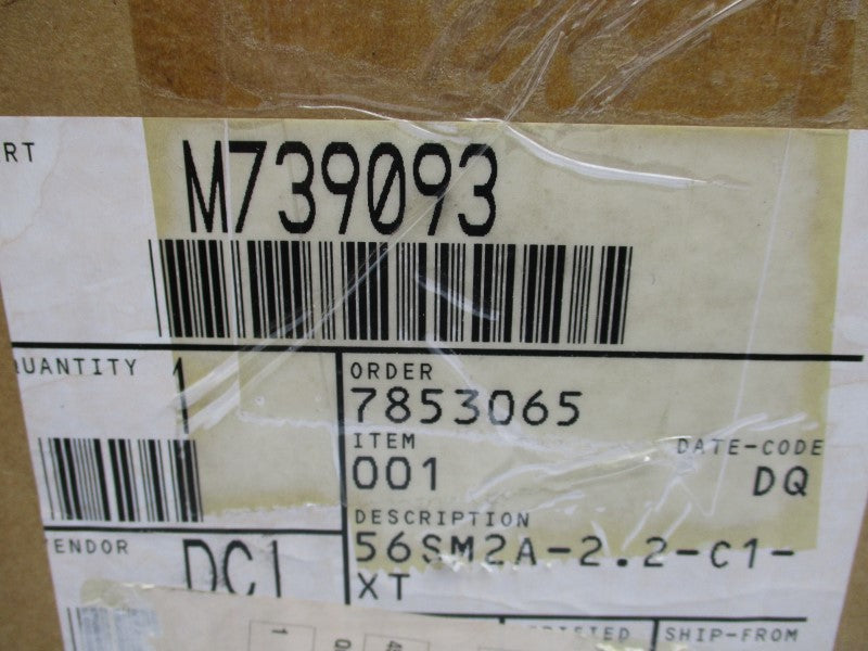 MASTER POWER TRANSMISSION 56-SM2A-2.2-C1 6M739093 NSMP