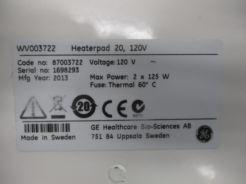 GENERAL ELECTRIC WV003722 87003722 120V NSMP