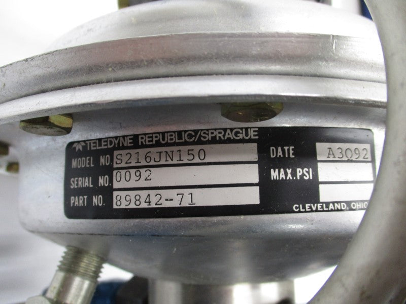 TELEDYNE SPRAGUE S216JNR150 S216JN150 5/8" NSNP
