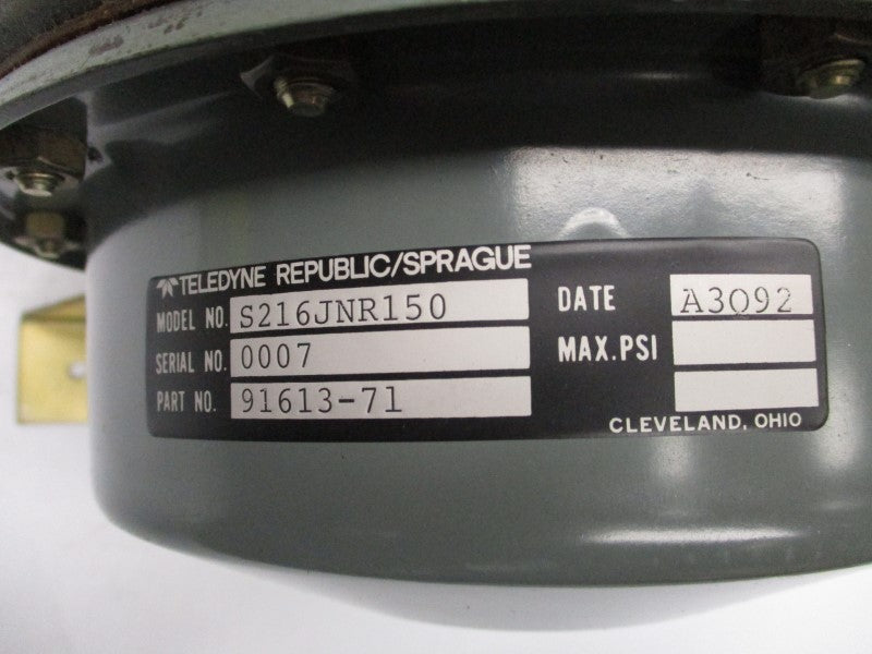TELEDYNE SPRAGUE S216JNR150 S216JN150 5/8" NSNP