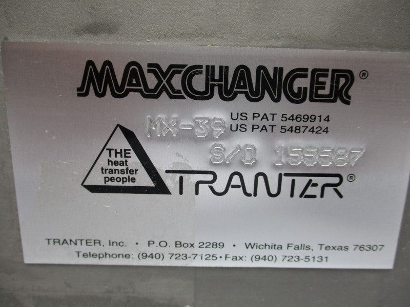 TRANTER MX-39 MX-39-0424-HP-072/0.060 UNMP