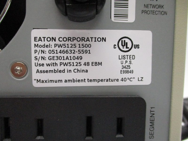 EATON PW51251500 05146632-5591 127VAC NSMP