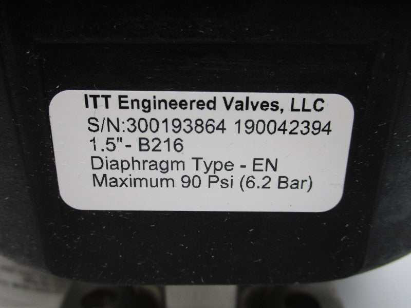 ITT 1.5-N-EN-B216 90PSI NSMP