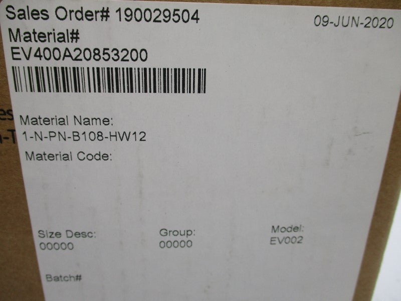 ITT 1-N-PN-B108-HW12 NSFS