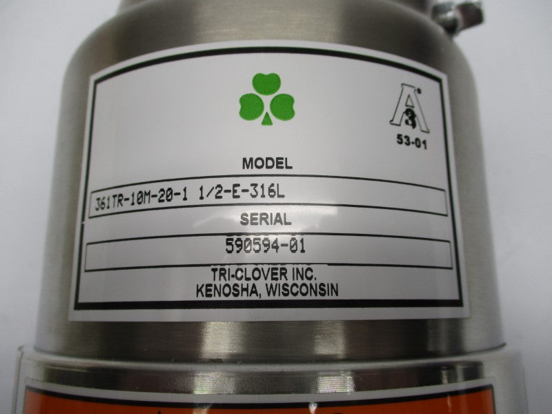 TRI CLOVER 361TR-10M-20-1-1/2-E-316L NSMP