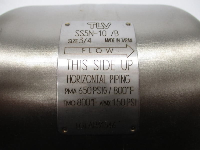 TLV SS5N-10/B 650PSI 3/4" NSMP