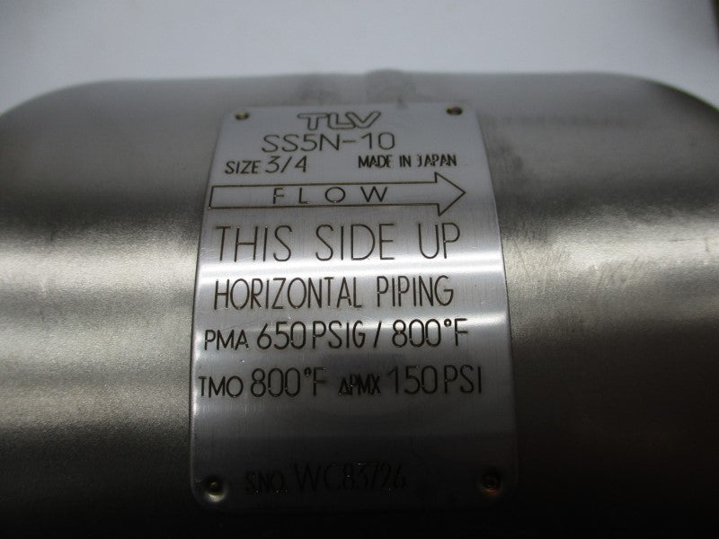 TLV SS5N-10 650PSI 3/4" NSMP