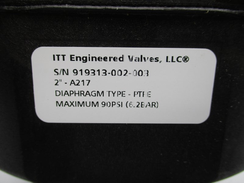 ITT A217 90PSI 2" NSNP